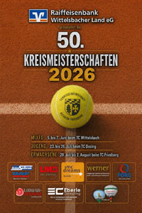 Plakat 50. Kreismeisterschaften in Friedberg